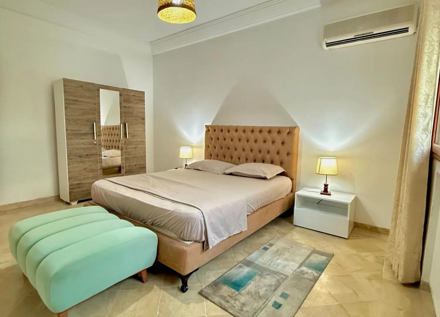 Salon Et 3 Chambres Meublees Au Jardin De Carthage Sidi Daoud