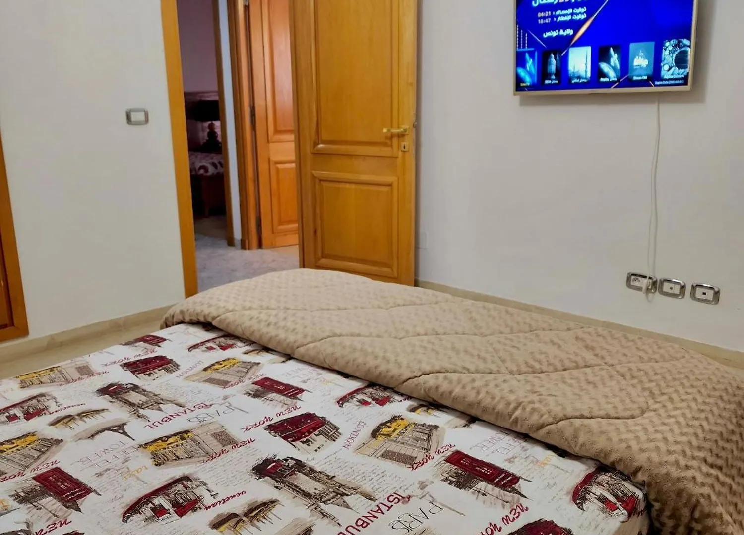 Salon Et 3 Chambres Meublees Au Jardin De Carthage Sidi Daoud Apartment